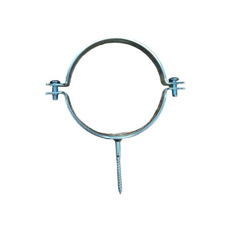 Abraçadeira de espigão, ideal para parede, disponível em medidas diversas.