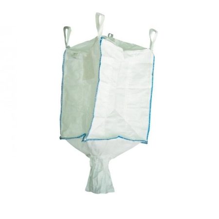 Sacos industriais feitos com material flexível e resistente para transportar produtos a granel